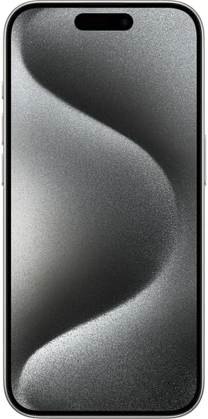 Apple iPhone 15 Pro, 256GB, Natural Titanium - Unlocked (Renewed)