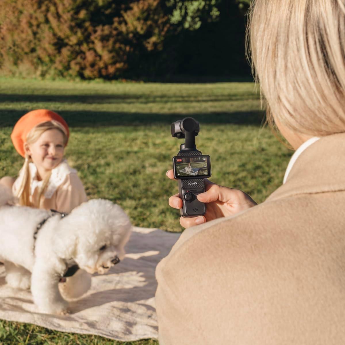 National Day Special Offer：DJI Osmo Pocket 3, Vlogging Cameras with 1'' CMOS & 4K/120fps Vlog Camera, 3-Axis Stabilization, Fast Focusing, Face/Object Tracking,