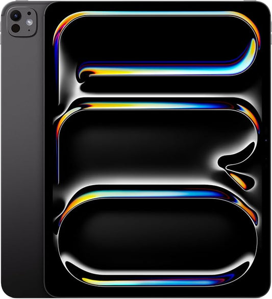 Apple iPad Pro 13-inch (M5): Ultra Retina XDR Display, 512GB, Landscape 12MP Front Camera/12MP Back Camera, LiDAR Scanner, Wi-Fi 7 with Apple N1, Face ID, All-Day Battery Life — Space Black